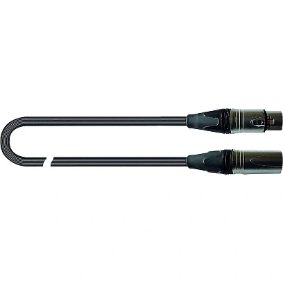 Кабель Quik Lok Just MF 10 SL, микрофонный, XLR- XLR, 10м