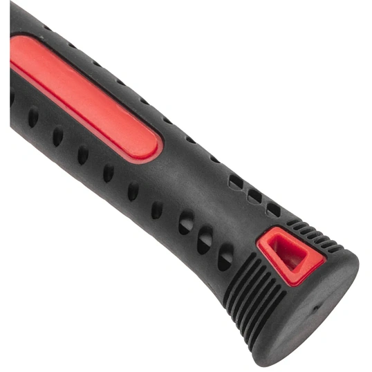 Киянка резиновая 450 г, черно-бел резина, фиберглас. рук. KRANZ KR-12-8153