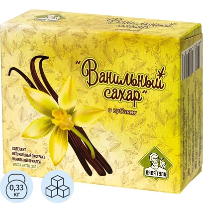 Сахар кусковой Дядя Тула с ванилью, 330г
