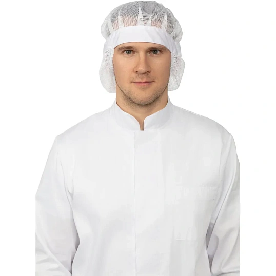 Шапочка ПИЩЕВКА цв. белый