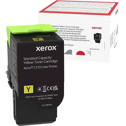 Тонер-картридж XEROX C310/315 желтый 2K (006R04363)