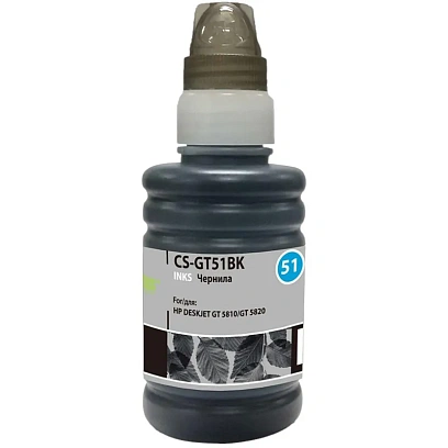 Чернила Cactus CS-GT51BK M0H57AE чер. 100мл для DJ GT 5810/5820/5812/5822