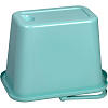 Ведро прямоугольное Idea 9,5л аквамарин М 2420