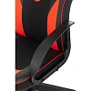Кресло VB_Echair Easy Game-905 TPU кожзам черный/красный пластик