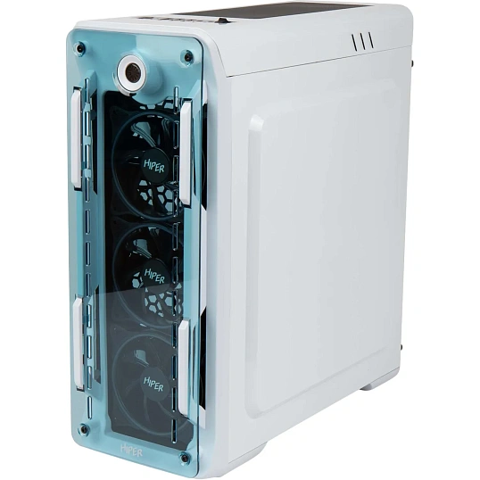 Корпус HIPER OW белый без БП ATX 2x120mm 2xUSB2.0 1xUSB3.0
