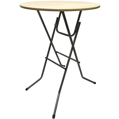 Стол коктейльный С9.8-110 КТР диаметр 800 дуб Сонома