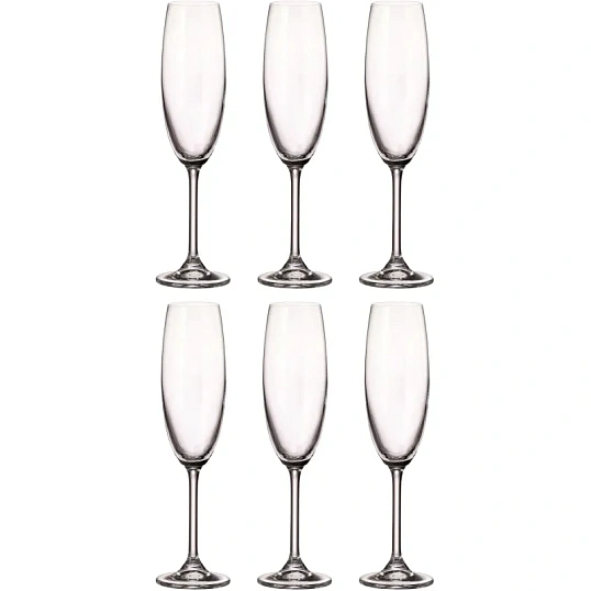 Бокал для шамп COLIBRI, 220 мл  (набор 6шт)арт. 91L/4S032/T/00000/220-664