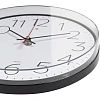 Часы настенные круг d=25см, основание черное Классика арт.2524-002
