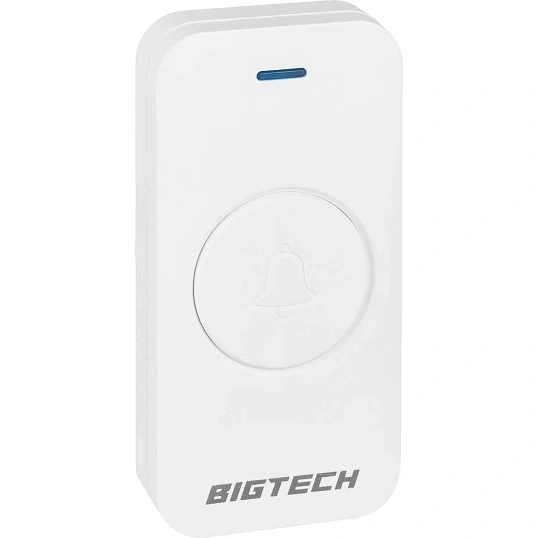 Звонок дверной Bigtech DB02V-1B1R-WH-100,беспроводной