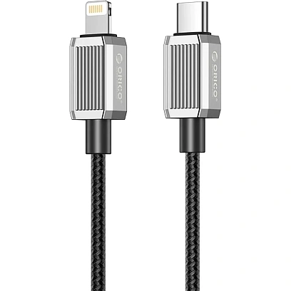 Кабель ORICO USB-C/Lightning, 29 Вт, 1 метр, черный