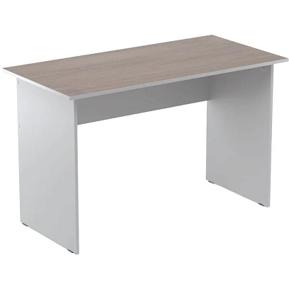 Стол письменный Easy Standard LT 16/16 01001100 темный дуб/серый 1200x600x740