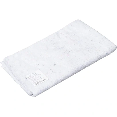 Тряпка для пола ХПП частопрошивная 170г/м2 белая 75х75см