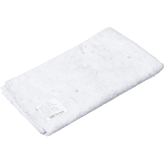 Тряпка для пола ХПП частопрошивная 170г/м2 белая 75х75см