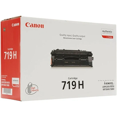 Картридж лазерный Canon Cartridge 719H (3480B002) чер.пов.емк. для LBP 6300