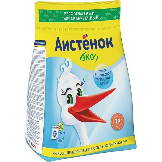 Порошок стиральный АИСТЕНОК 2,4 кг