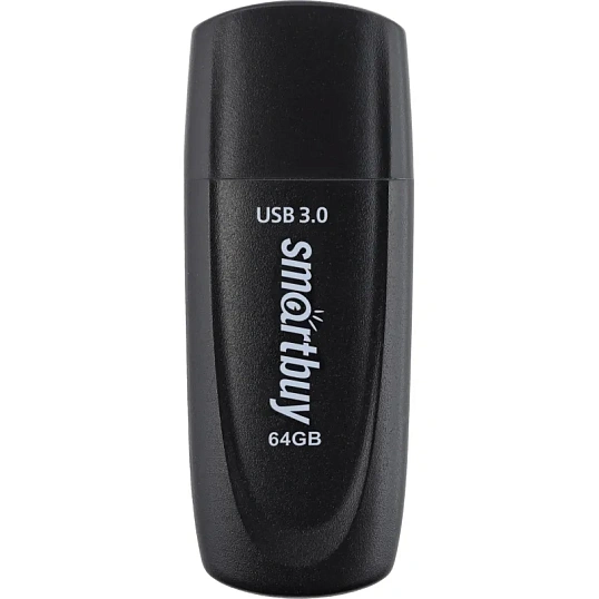 Флеш-память Smartbuy UFD 3.0/3.1 64GB Scout Black (SB064GB3SCK)