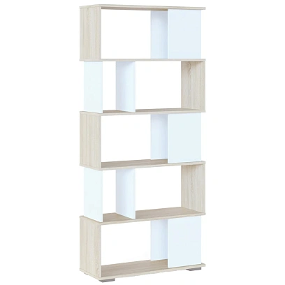 Стеллаж Сокол СТ-12  Дуб сонома/белый