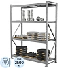 Стеллаж металлический ПРАКТИК_MS Pro   200/150x80/4 полки