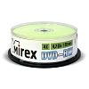 Носители информации DVD-RW, 4x, Mirex, Cake/25, UL130032A4M