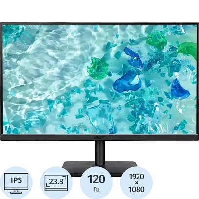 Монитор Acer V247YGbi (UM.QV7CD.G01)23,8/FHD/IPS/120Hz/250cd/4ms/HDMI/VGA