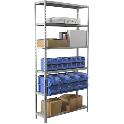 Стеллаж СТМ медицинский MS 220/100х60/6 (6 полок)