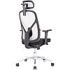 Кресло BN_Zm_EChair-500 MC сетка/ткань, серый/черный хром