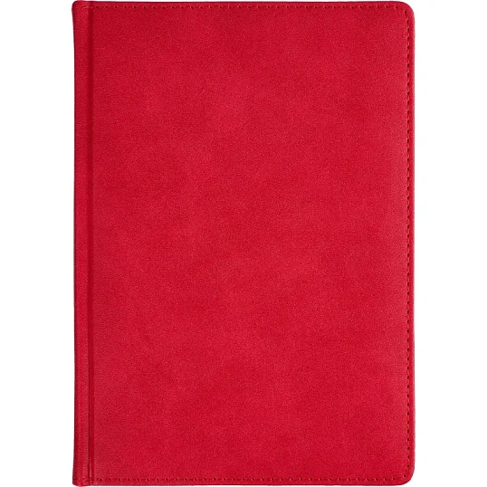Ежедневник недатированный А5+ CLASSIC иск.кожа КРАСНЫЙ 3-689/04