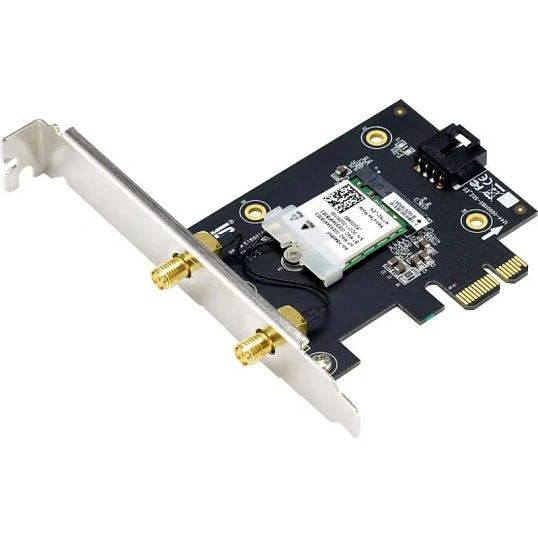 Сетевой адаптер Asus PCE-AX1800 Bluetooth 5.2/PCI Express