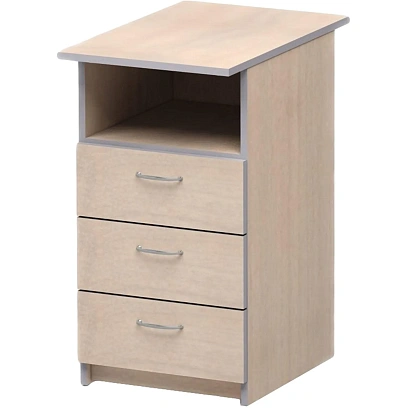 Тумба SP Бюджет стационарная б/з 2557-р (402985) дуб шамони