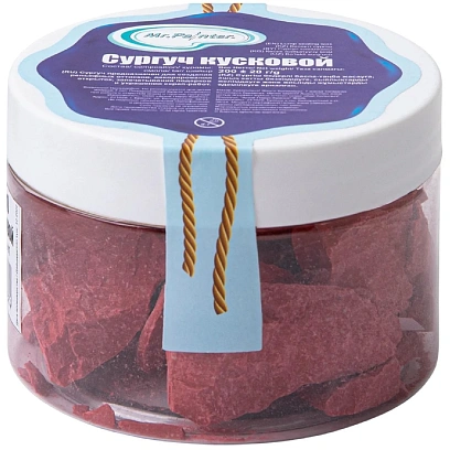 Заготовка Сургуч кусковой 200 г + 20 г красный, 101923044114