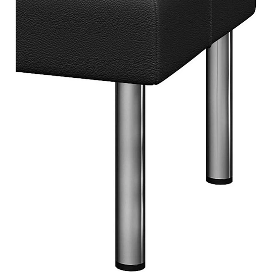 Модуль прямой MV_Комус Мебель Balance 1-мест.(Bu-1) к/з Or.16/Ec.3001 черн