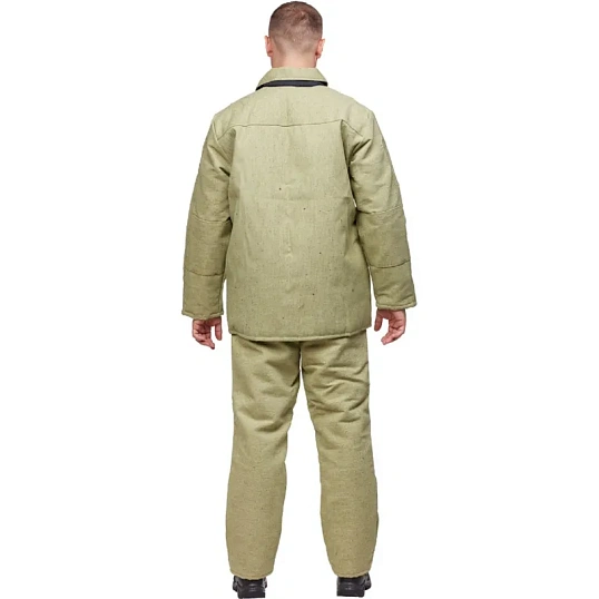 Костюм сварщика брезентовый утепл. КБР (арт.КС02ПР) 48-50/170-176