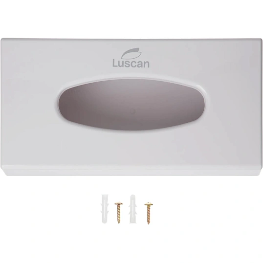 Диспенсер для салфеток косметических Luscan пласт.белый