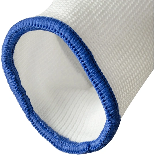 Перчатки защитные TOPFORT п/э с нитриловым покрытием белые р.10(XL)