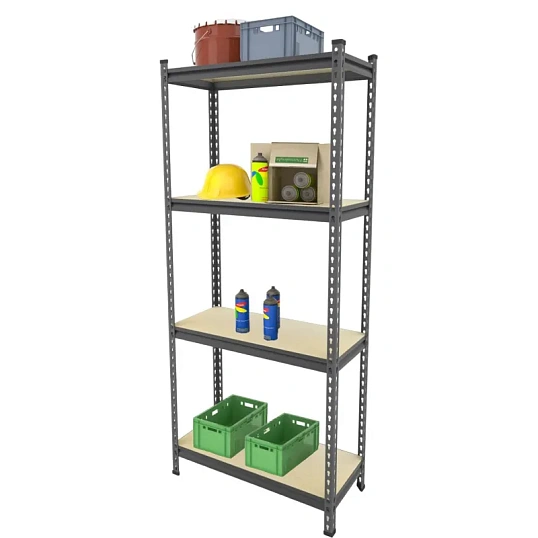 Стеллаж металлический Ульт_Everest Beamy Simple-D16-250-30/60/180-4