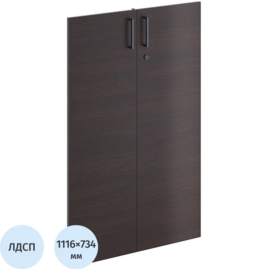 Двери IN FORMANT 129H102 734х16х1116 Венге 2шт