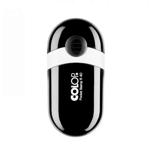 Оснастка для печати кругл. карман. Pocket Stamp R40 черный Colop