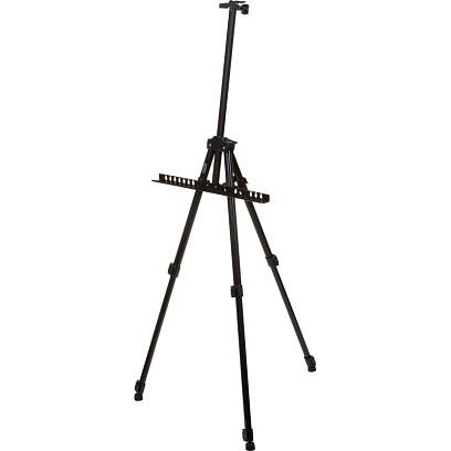 Мольберт металлический Комус Арт переносной, 94x168x89 см, с чехлом