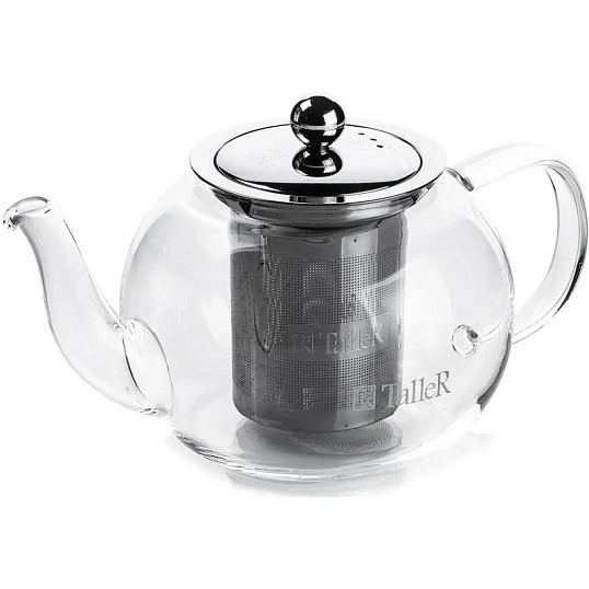 Чайник заварочный TalleR, стекло, 800мл (TR-31370)