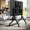 Стойка мобильная ONKRON TS 2081,TV 70-110,макс 120.5кг,чёрная