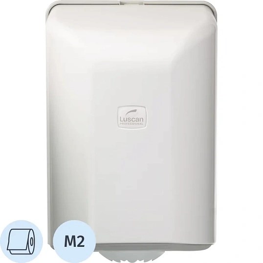 Диспенсер для полотенец рулон Luscan Professional ЦВ белый