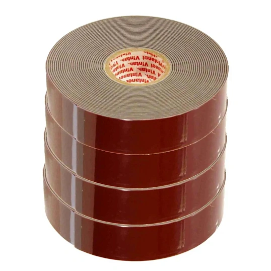 Клейкая лента двусторонняя акриловая 8049 Vintanet, цвет серый, 20 мм х 5 м