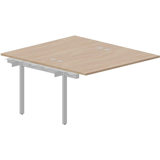 Стол составной STRIKE 2р.м 4гром пр.эл 1380х1566 UNN2TPG148OWAL Дуб св/Алюм