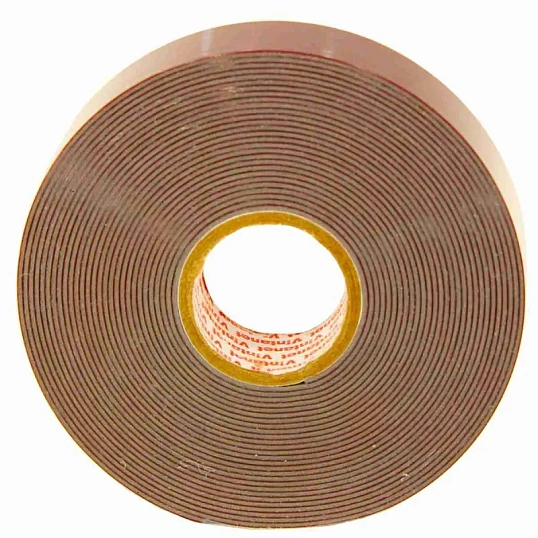 Клейкая лента двусторонняя акриловая 8049 Vintanet, цвет серый, 20 мм х 5 м