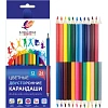 Карандаши цветные шестигран.двусторон.Классика 12шт/24цв.33С 2190-08 набор