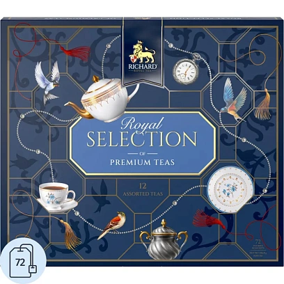 Чай Richard Royal Selection of Premium Teas, 72пак