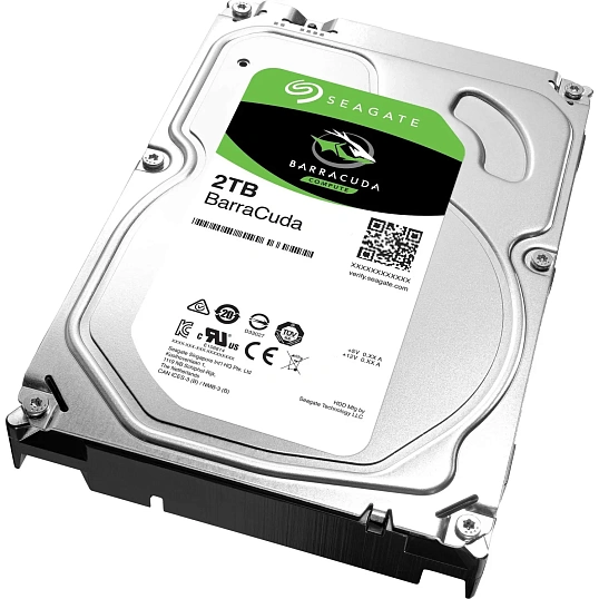 Жесткий диск Seagate BarraCuda 2TB, SATA, 7200rpm, 256MB(ST2000DM008)