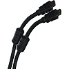 Кабель HDMI-19M-HDMI-19M ver 2.0+3D/Ethern,2 ф-ра 20m Telecom (TCG200F-20M)