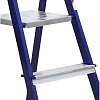 Стремянка стальная окрашенная с алюминиевыми ступенями 3 ст. арт M8303