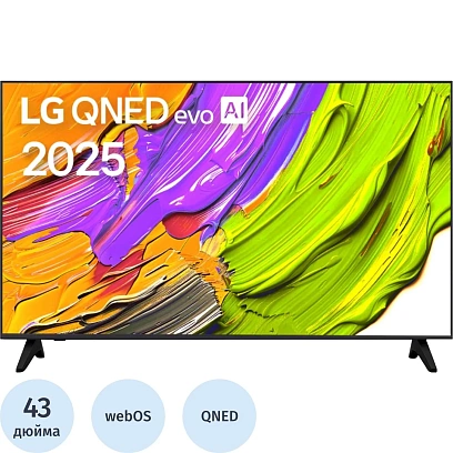 Телевизор LG 43QNED70A6A.ARUG